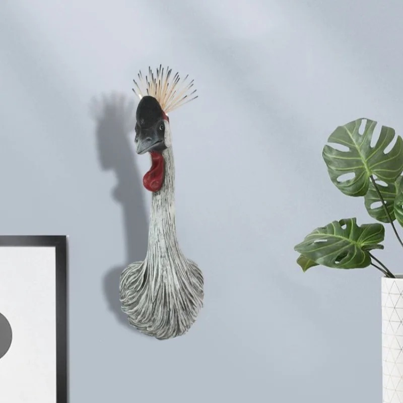 Resin Art Images - 간단한 예술 새 머리 이미지 장식품