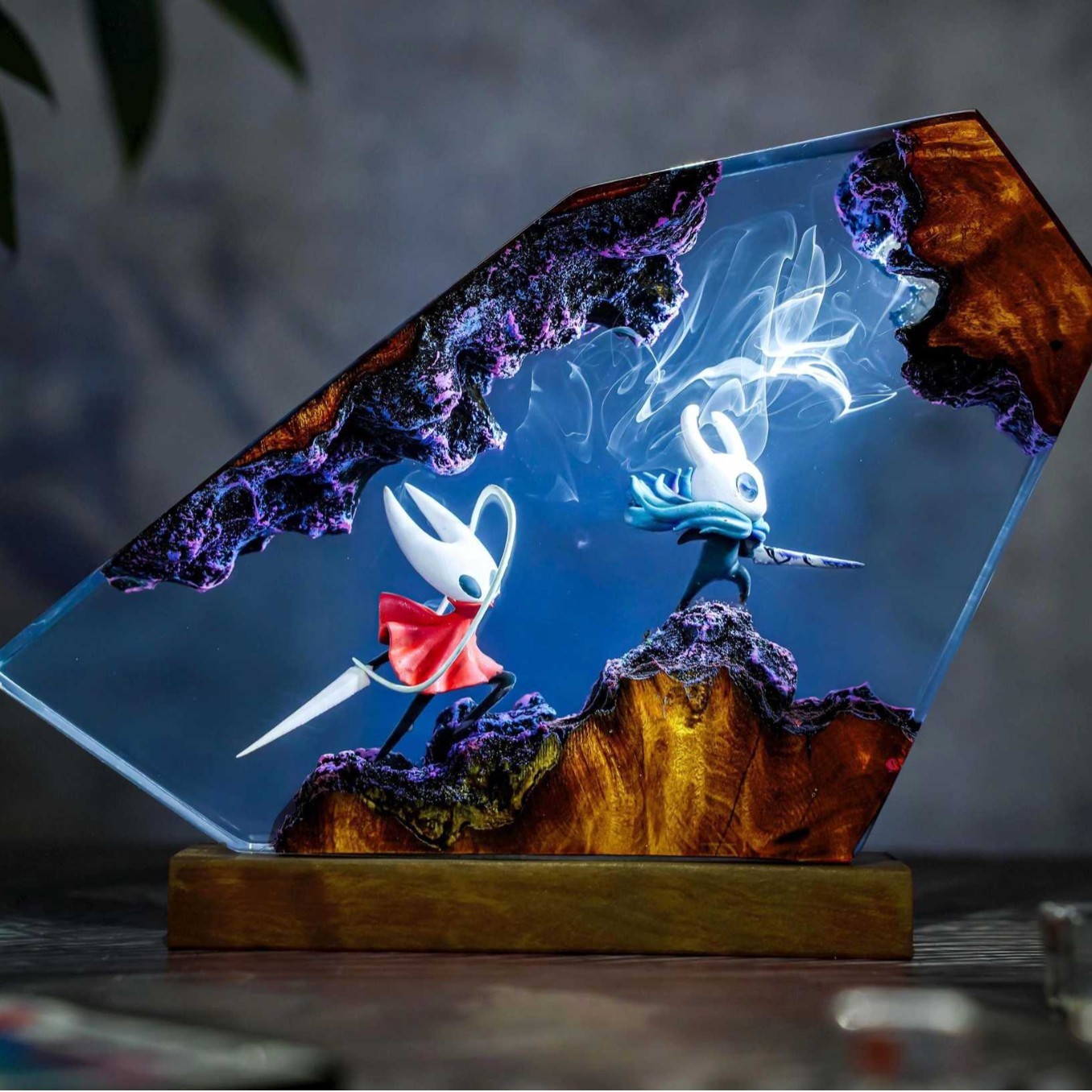 레진 나이트 램프 무드등 에폭시 데스크 장식품 곤충 전 - Resin Art Lamp 리뷰 및 가격