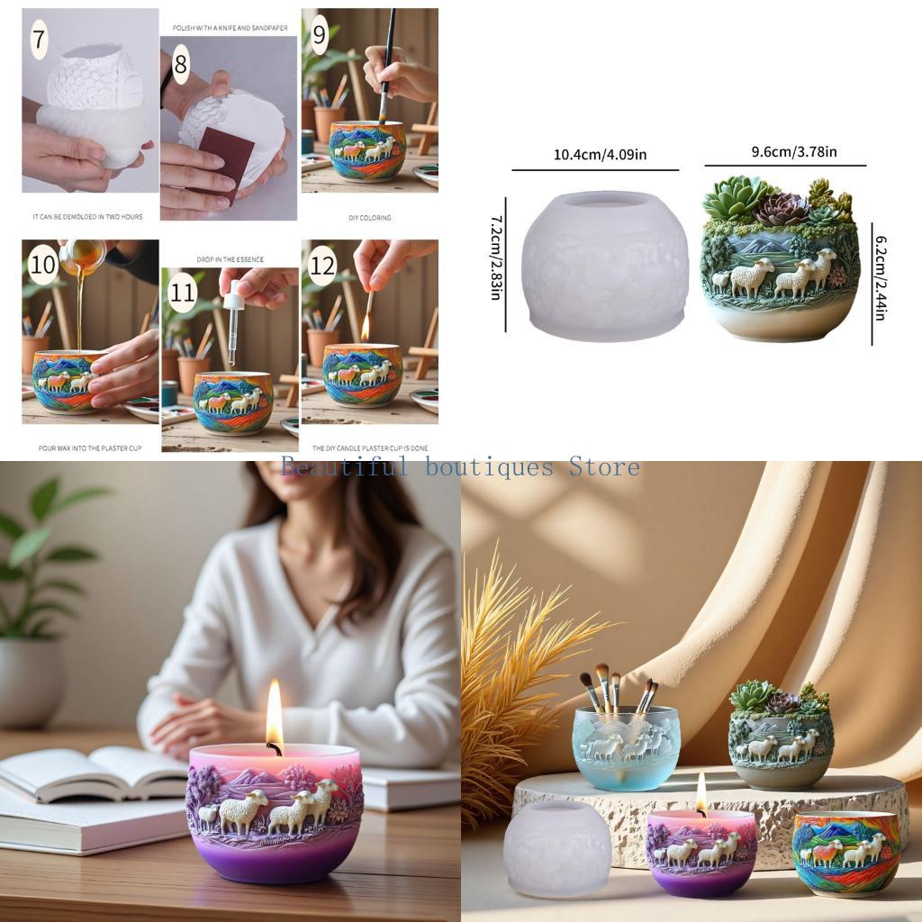 수제 수지 장식 및 선물에 완벽한 U4LF 창의적 염소 - Resin Art Unique Ideas 리뷰 및 가격